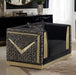Furniture of America - Doriphei Chair in Black Velvet/Gold - FM67000BK-CH - GreatFurnitureDeal