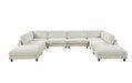 Furniture of America - Dagenham Sectional in Beige - FM6800BG-B - GreatFurnitureDeal