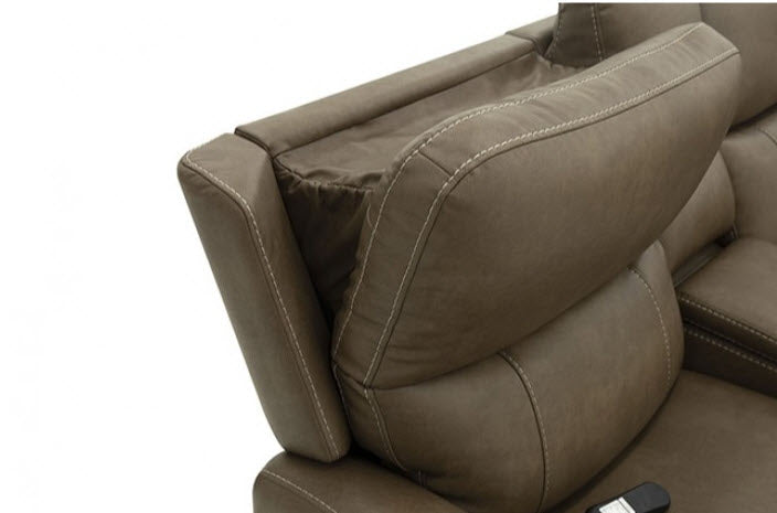 Furniture of America - Orpheus Power Sectional in Brown - FM68100BR-SECT-PM - GreatFurnitureDeal