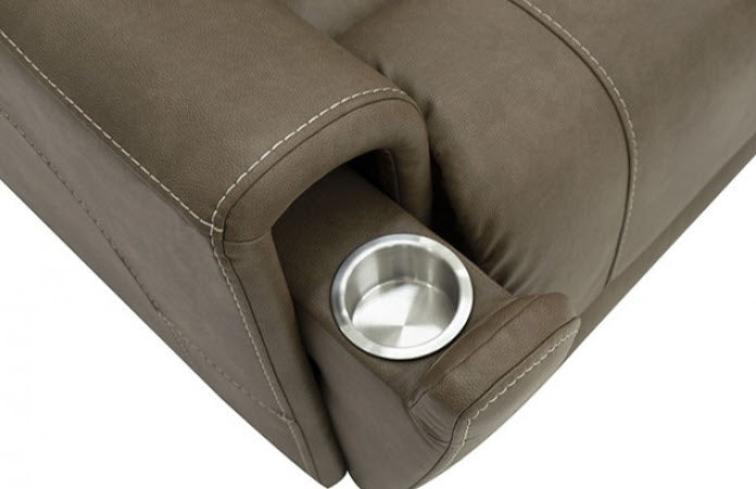 Furniture of America - Orpheus Power Sectional in Brown - FM68100BR-SECT-PM - GreatFurnitureDeal