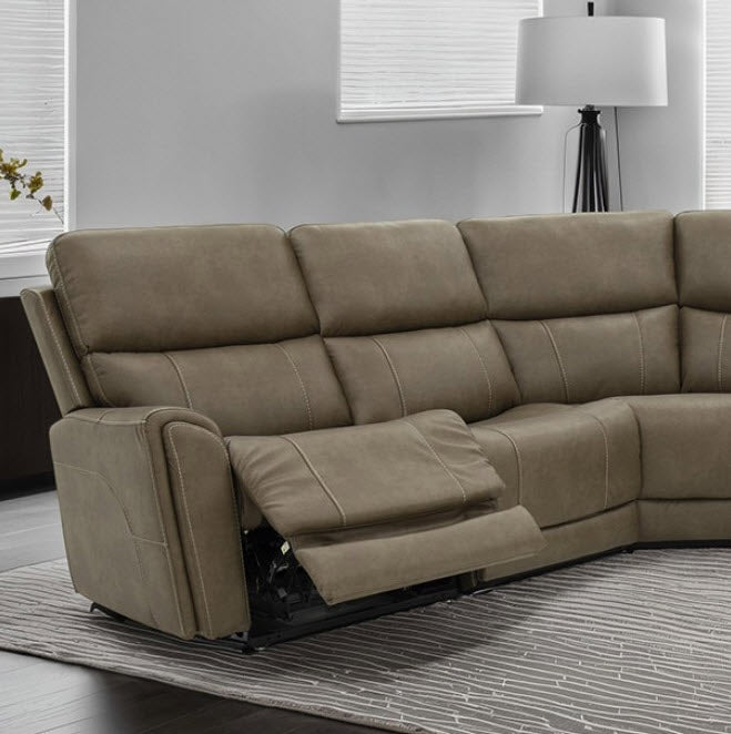 Furniture of America - Orpheus Power Sectional in Brown - FM68100BR-SECT-PM - GreatFurnitureDeal