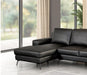 Furniture of America - Stordal Sectional Left Chaise in Black - FM69004BK-SECT-L - GreatFurnitureDeal