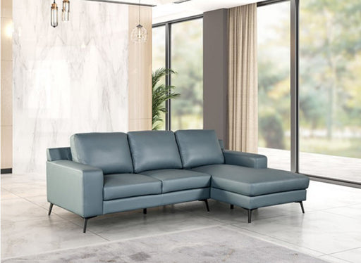 Furniture of America - Stordal Sectional, Right Chaise in Blue - FM69004BL-SECT-R - GreatFurnitureDeal