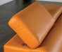 Furniture of America - Vadso Sectional Right Chaise in Tangerine - FM69005LB-SECT-R - GreatFurnitureDeal