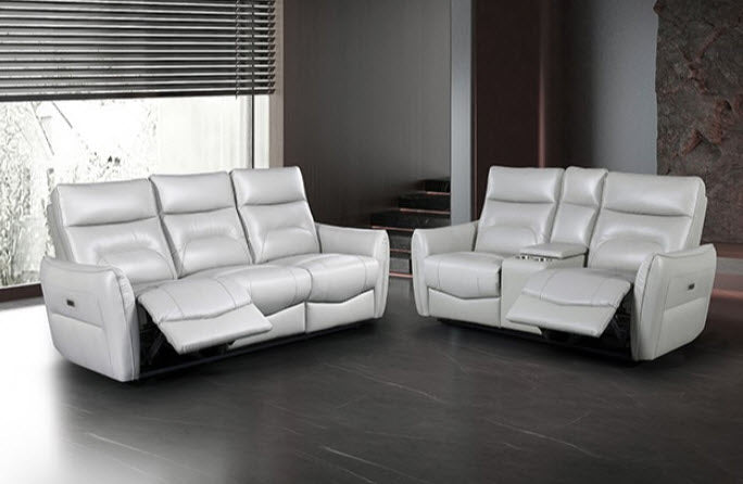 Furniture of America - Terentius Power Loveseat in Taupe - FM69006TP-LV-PM - GreatFurnitureDeal