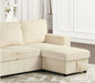 Furniture of America - Yves Sectional in Beige - FM6964BG-SECT - GreatFurnitureDeal