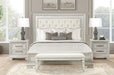 Furniture of America - Stella Mia King Bed in Creamy White - FM70000WH-F-K - GreatFurnitureDeal