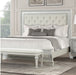 Furniture of America - Stella Mia King Bed in Creamy White - FM70000WH-F-K - GreatFurnitureDeal
