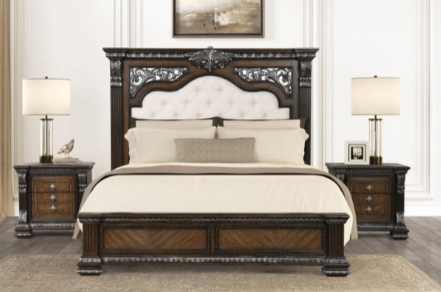 Furniture of America - Promenade Queen Bed in Espresso - FM70002DB-Q - GreatFurnitureDeal