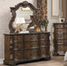 Furniture of America - Leovanni Dresser in Dark Brown - FM70003DB-D - GreatFurnitureDeal