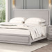 Furniture of America - Crowthorne King Bed in White Oak - FM70100AK-EK - GreatFurnitureDeal