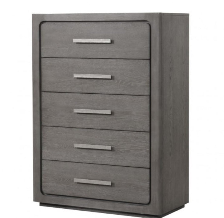 Furniture of America - Crowthorne 6 Piece King Bedroom Set in Warm Gray - FM70100GY-EK-6SET - GreatFurnitureDeal