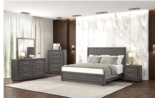 Furniture of America - Crowthorne 3 Piece King Bedroom Set in Warm Gray - FM70100GY-EK-3SET - GreatFurnitureDeal
