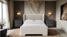 Furniture of America - Malvern Queen Bed in Taupe - FM71007TP-Q - GreatFurnitureDeal