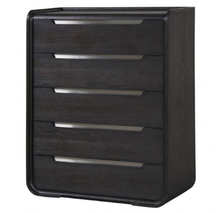 Furniture of America - Osterley 6 Piece Queen Bedroom Set in Black - FM71500BK-Q-6SET - GreatFurnitureDeal