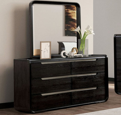 Furniture of America - Osterley 5 Piece Queen Bedroom Set in Black - FM71500BK-Q-5SET - GreatFurnitureDeal