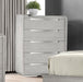 Furniture of America - Osterley 6 Piece King Bedroom Set in Light Gray - FM71500LG-EK-6SET - GreatFurnitureDeal
