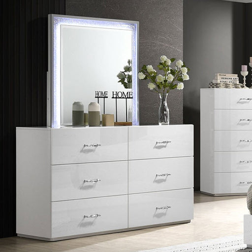 Furniture of America - Stoholm Dresser in White - FM72000WH-D - GreatFurnitureDeal