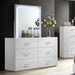 Furniture of America - Stoholm Dresser in White - FM72000WH-D - GreatFurnitureDeal