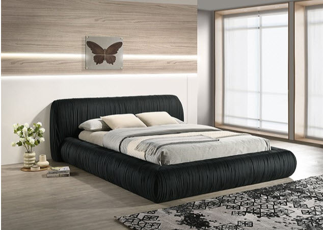 Furniture of America - Palmdale King Bed in Black - FM72006BK-EK - GreatFurnitureDeal
