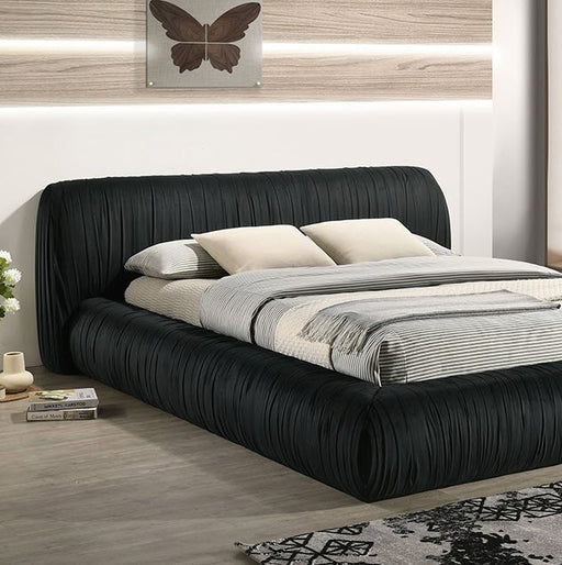 Furniture of America - Palmdale King Bed in Black - FM72006BK-EK - GreatFurnitureDeal