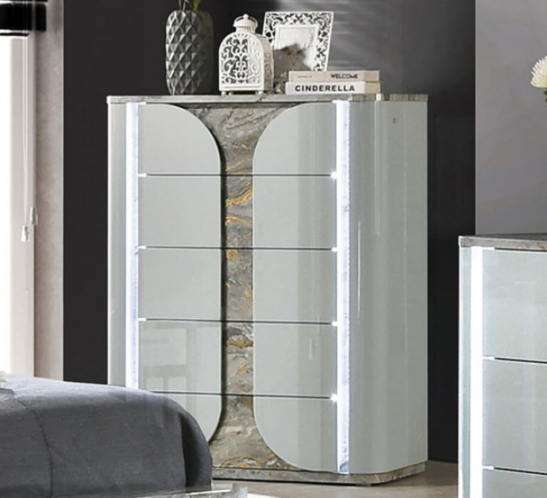 Furniture of America - Cleburne Chest in Light Gray - FM72011LG-C - GreatFurnitureDeal