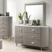 Furniture of America - Aldridge Dresser in Light Gray - FM7243GY-D - GreatFurnitureDeal
