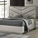 Furniture of America - Ventnor 5 Piece King Bedroom Set in Gray - FM7251GY-EK-5SET - GreatFurnitureDeal