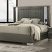 Furniture of America - Leyland 5 Piece King Bedroom Set in Dark Gray - FM7252DG-EK-5SET - GreatFurnitureDeal