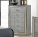Furniture of America - Cassiopeia 6 Piece Queen Bedroom Set in Metallic Gray - FM7253GY-Q-6SET - GreatFurnitureDeal