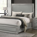 Furniture of America - Cassiopeia King Bed in Metallic Gray - FM7254GY-EK - GreatFurnitureDeal