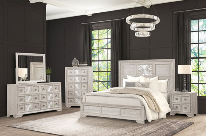 Furniture of America - Argenthart Dresser in Light Gray - FM7368GY-D - GreatFurnitureDeal