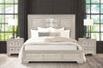 Furniture of America - Argenthart Queen Bed in Light Gray - FM7368GY-Q - GreatFurnitureDeal