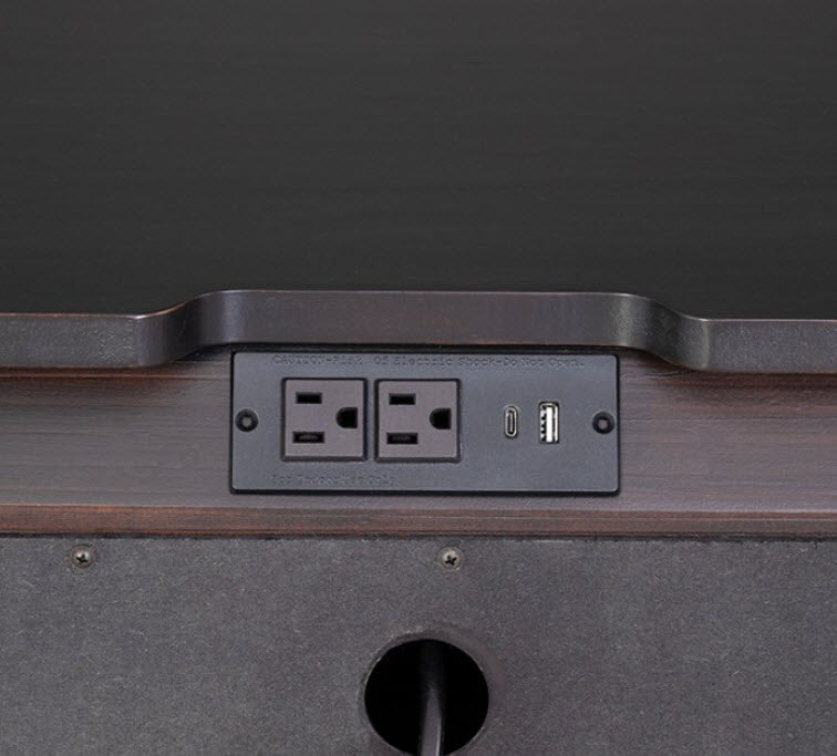 Furniture of America - Torrance 3 Piece King Bedroom Set in Black - FM74002BK-ST-EK-3SET - GreatFurnitureDeal