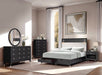 Furniture of America - Torrance King Bed in Black - FM74002BK-ST-EK - GreatFurnitureDeal
