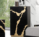 Furniture of America - Goldsberg Chest in Black/Gold - FM7425BK-C - GreatFurnitureDeal