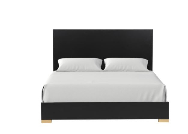 Furniture of America - Goldsberg King Bed in Black - FM7425BK-P-EK - GreatFurnitureDeal
