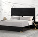 Furniture of America - Goldsberg King Bed in Black - FM7425BK-P-EK - GreatFurnitureDeal
