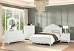 Furniture of America - Naucalpan Queen Bed in White - FM7456WH-Q - GreatFurnitureDeal