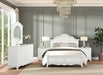 Furniture of America - Naucalpan Queen Bed in White - FM7456WH-Q - GreatFurnitureDeal