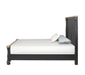 Furniture of America - Neue Mills King Bed in Black/Rustic Oak - FM79009BK-EK - GreatFurnitureDeal