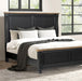 Furniture of America - Neue Mills King Bed in Black/Rustic Oak - FM79009BK-EK - GreatFurnitureDeal
