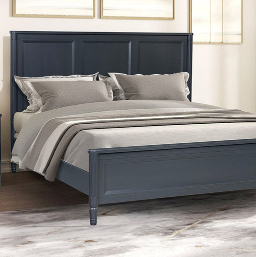 Furniture of America - Altamira King Bed in Malta Blue - FM79012BL-EK - GreatFurnitureDeal