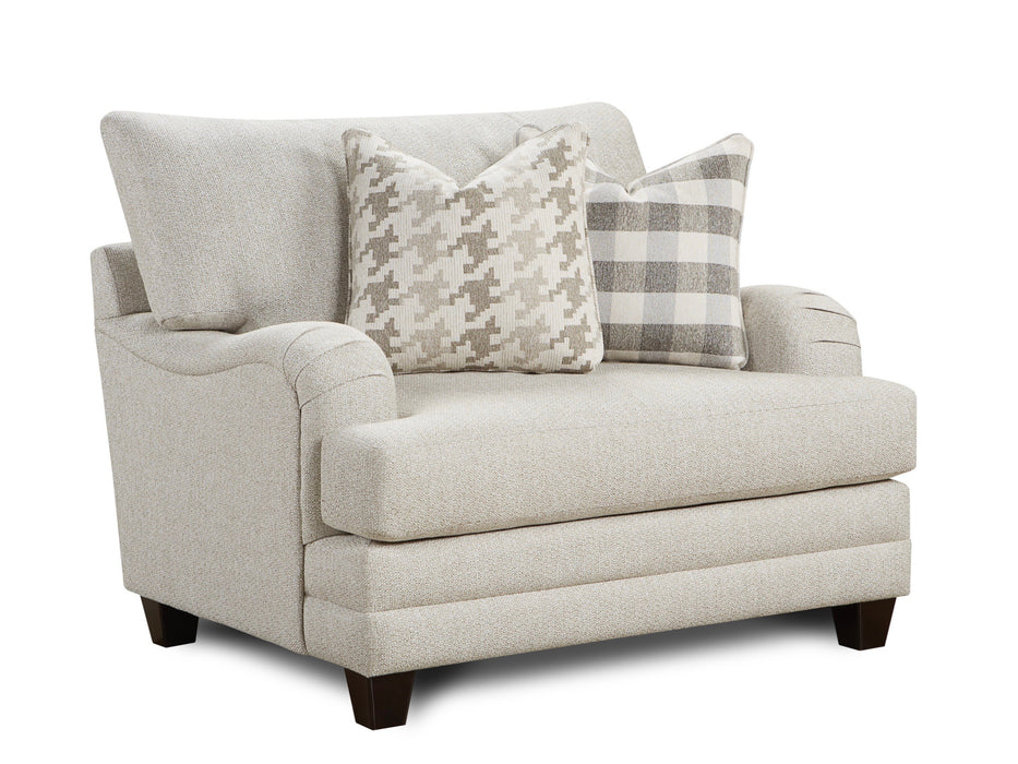 Southern Home Furnishings - Sofa Set in Khaki - 4480 4482 Basic Wool - GreatFurnitureDeal