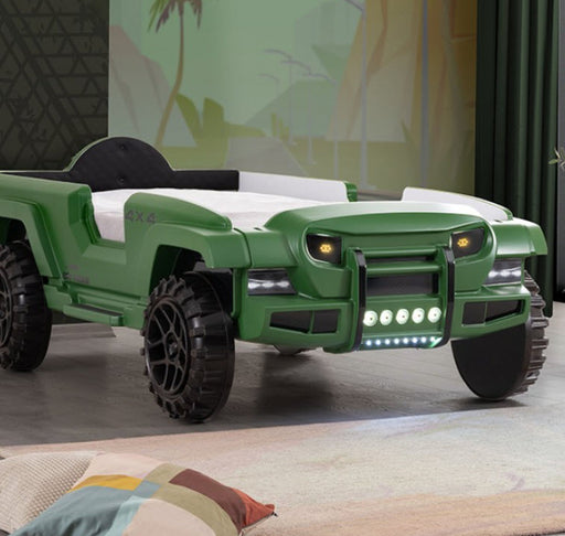 Furniture of America - Randlar Bed in Green - FOA7724GR-BED - GreatFurnitureDeal