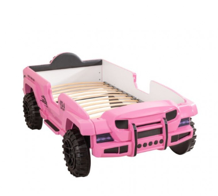 Furniture of America - Randlar Bed in Pink - FOA7724PK-BED - GreatFurnitureDeal