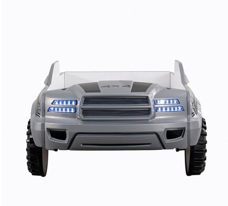 Furniture of America - Roverton Bed in Gray - FOA7725GY-BED - GreatFurnitureDeal