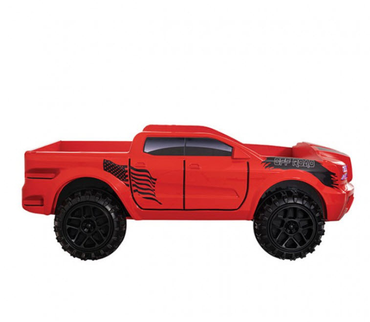 Furniture of America - Roverton Bed in Red - FOA7725RD-BED - GreatFurnitureDeal