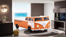 Furniture of America - Axel Peace Bus Twin Bed in Orange - FOA7726OR-BED - GreatFurnitureDeal