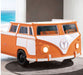 Furniture of America - Axel Peace Bus Twin Bed in Orange - FOA7726OR-BED - GreatFurnitureDeal